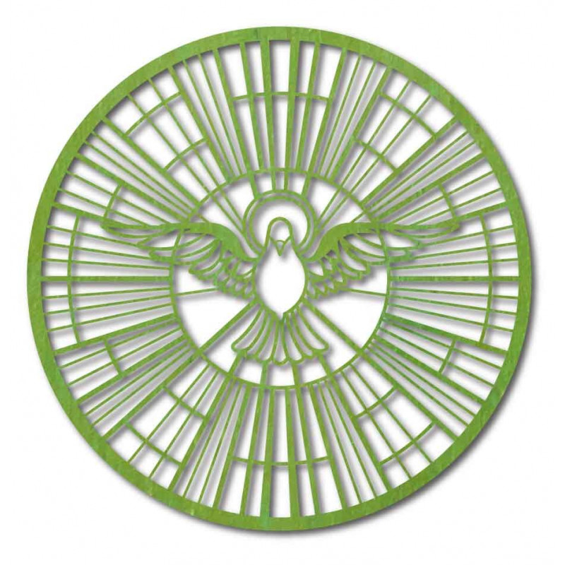 Duhul Sfânt – Vitraliu sacru și simbol al păcii cerești