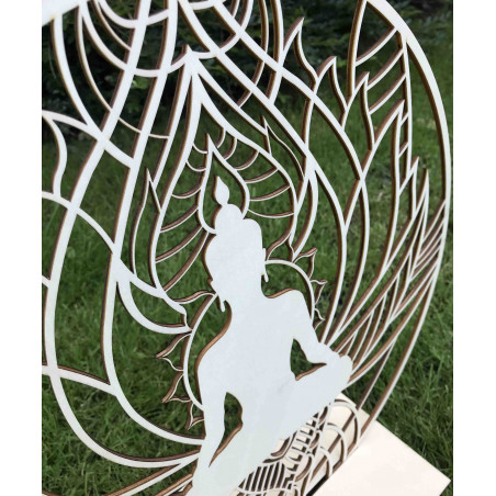 Arta de perete mandala și buddha - PEACE