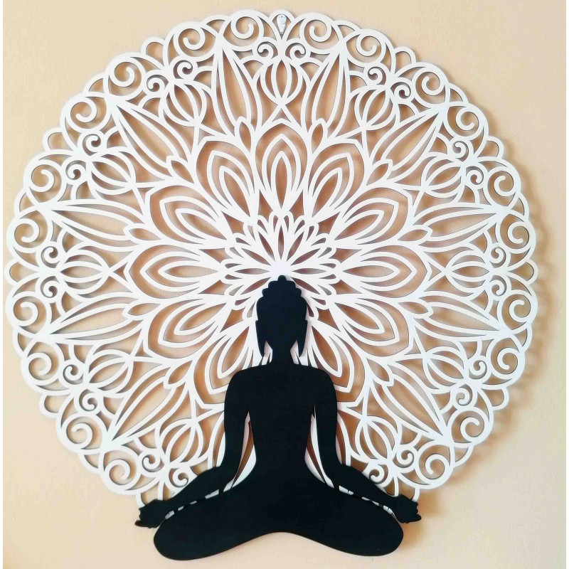 Sentop - Imagine Mandala 3D pe peretele...