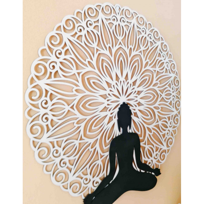 Sentop - Imagine Mandala 3D pe peretele...