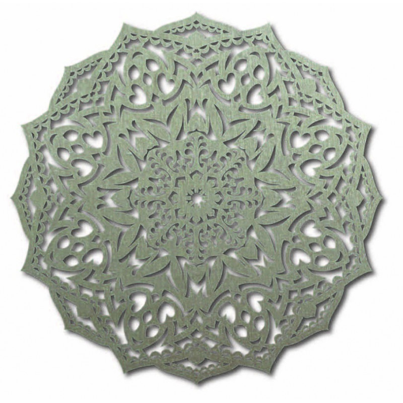 Mandala din lemn pe perete - CIRCEL