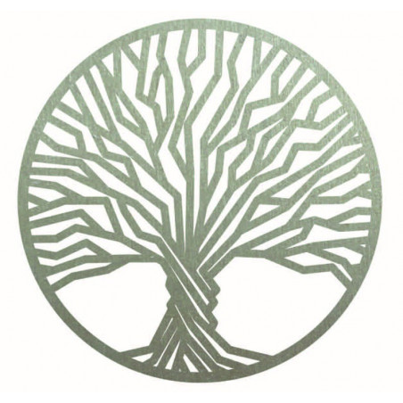 Stylesa - Pictură din lemn pe un perete de copac