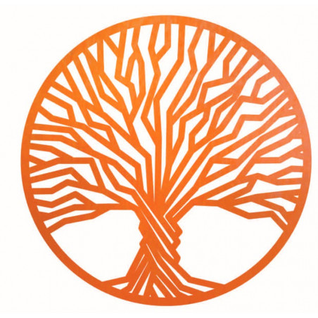 Stylesa - Pictură din lemn pe un perete de copac