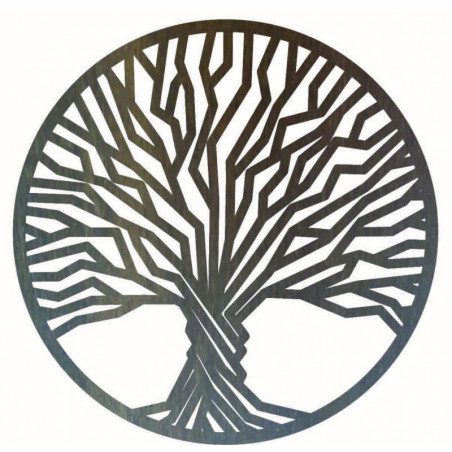 Stylesa - Pictură din lemn pe un perete de copac