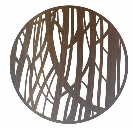 Decor de perete din lemn cu motive de copac - HOGGFOG
