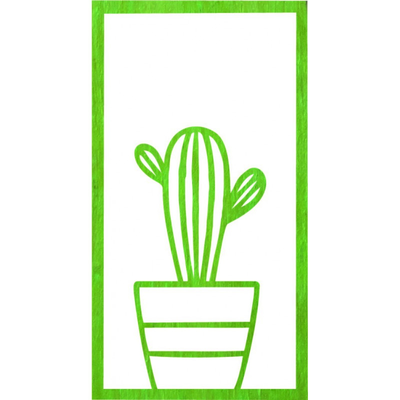 Pictură modernă pe perete - CACTUS TABOL | SENTOP