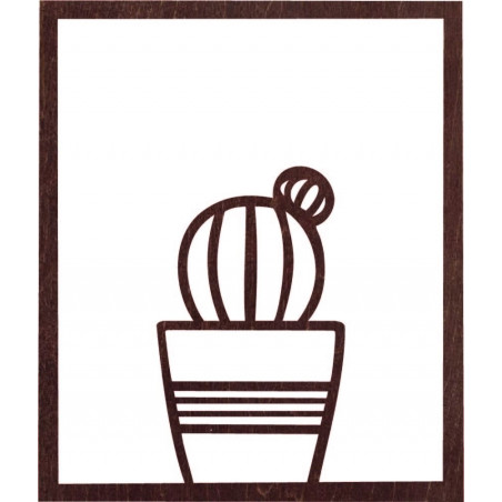 Pictură modernă pe perete - CACTUS ALDER | SENTOP