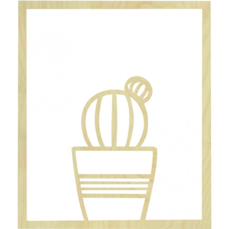 Pictură modernă pe perete - CACTUS ALDER | SENTOP