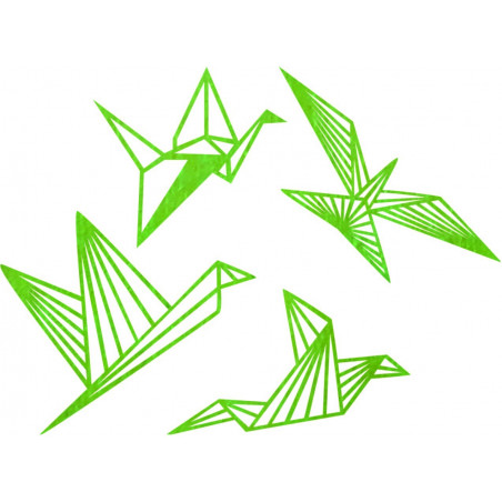 Pictură murală modernă - păsări libere 4 buc - LIBERDADE