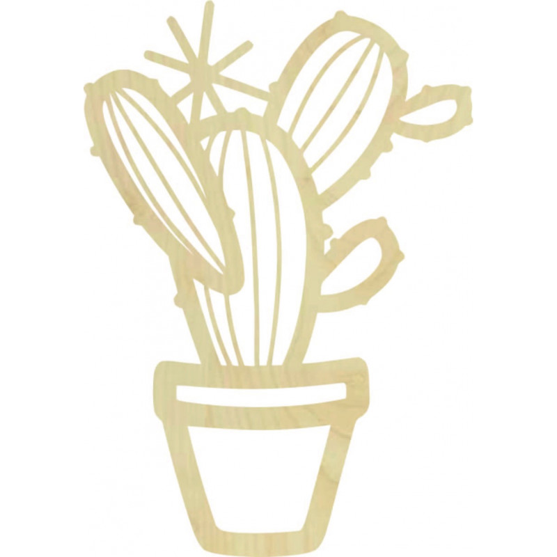 Pictură de perete elegantă - CACTUS CARIS | SENTOP