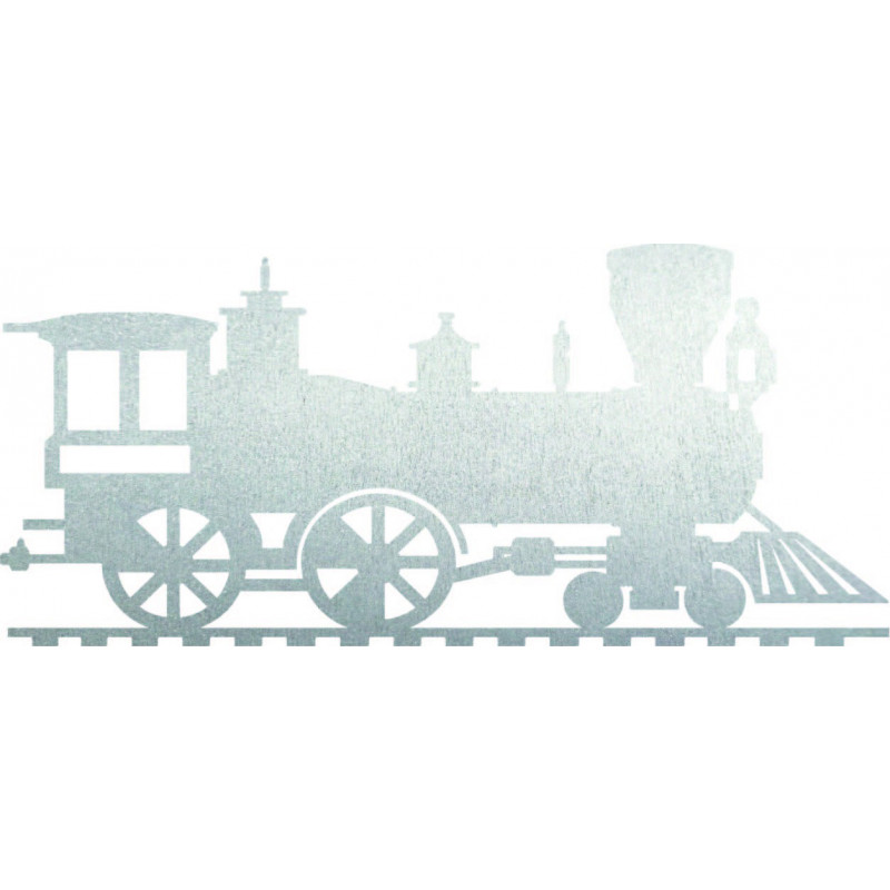 Pictură murală din lemn tren, locomotivă - THOMAS