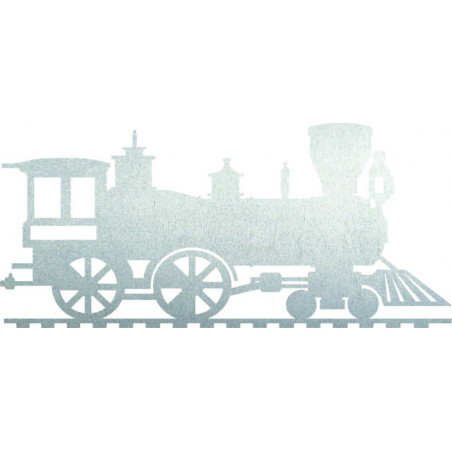 Pictură murală din lemn tren, locomotivă - THOMAS