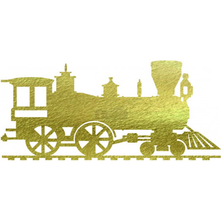 Pictură murală din lemn tren, locomotivă - THOMAS
