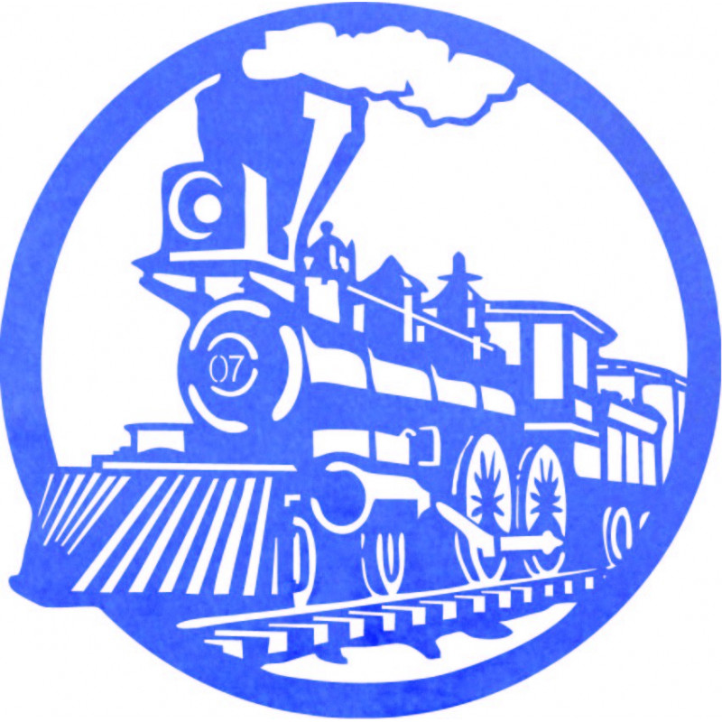 Imagine cu tren cu aburi, tren istoric - ETVAL