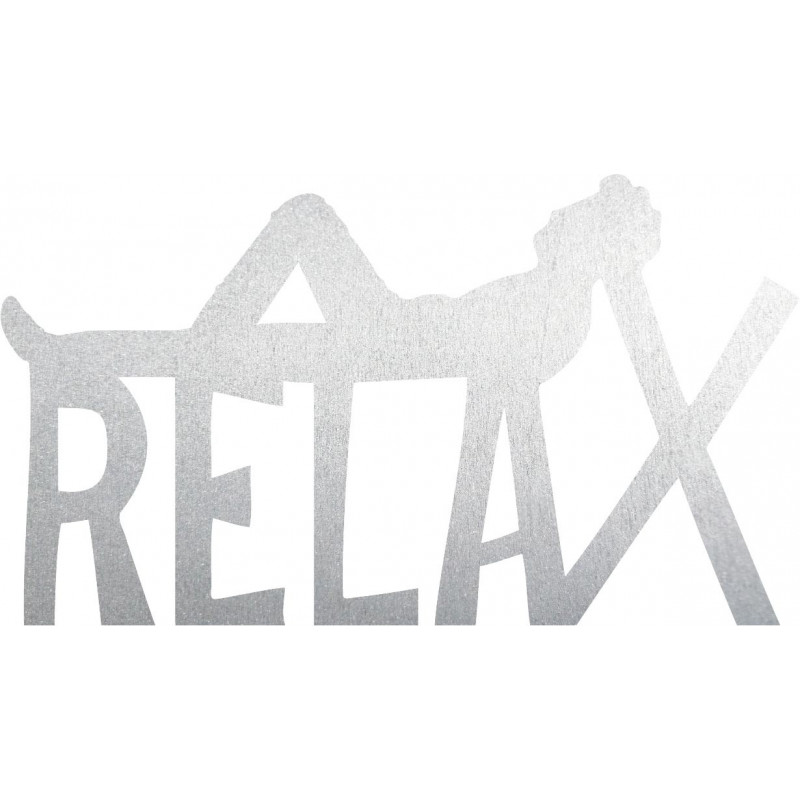 Tablou din lemn pe perete, relaxare