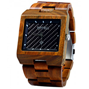 Ceas de mână din lemn BEWELL din materiale naturale. Ceasuri din lemn pentru bărbați și femei.