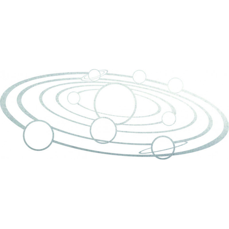 Artă de perete modernă Sistem solar - SOLAR