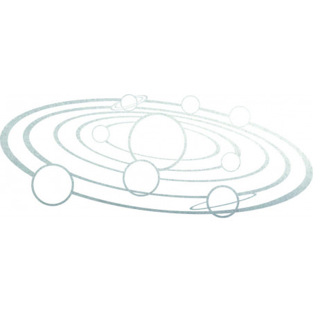 Artă de perete modernă Sistem solar - SOLAR