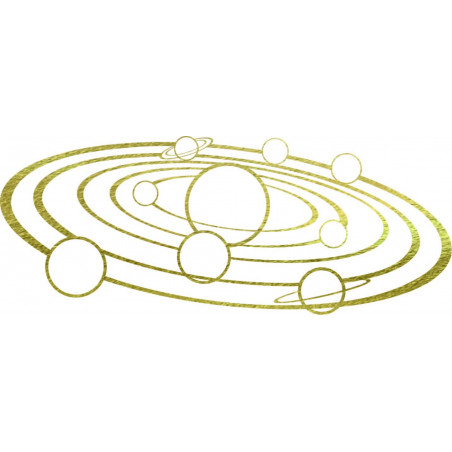 Artă de perete modernă Sistem solar - SOLAR