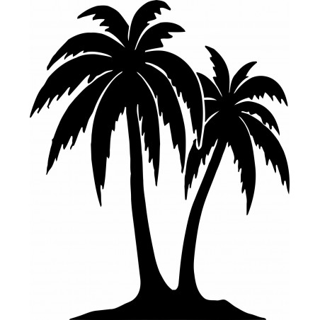 Pictură sculptată pe peretele unui palmier - TROPICAL | SENTOP