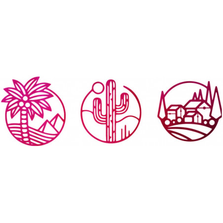 Pictură murală Sahara în trei piese - ARAHSA