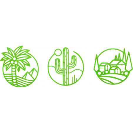 Pictură murală Sahara în trei piese - ARAHSA