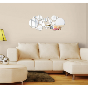 Oglinzi decorative. Sticker de perete cu oglindă, ca imagine sau decor, sticker acrilic 3d