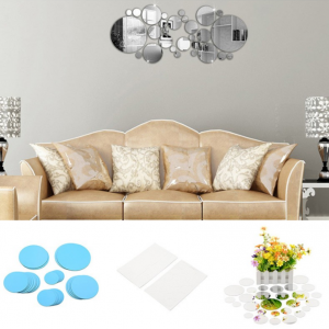 Oglinzi decorative. Sticker de perete cu oglindă, ca imagine sau decor, sticker acrilic 3d 2