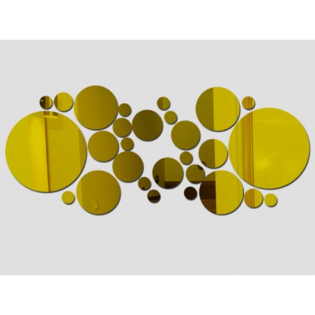 Oglinzi decorative. Sticker de perete cu oglindă, ca imagine sau decor, sticker acrilic 3d