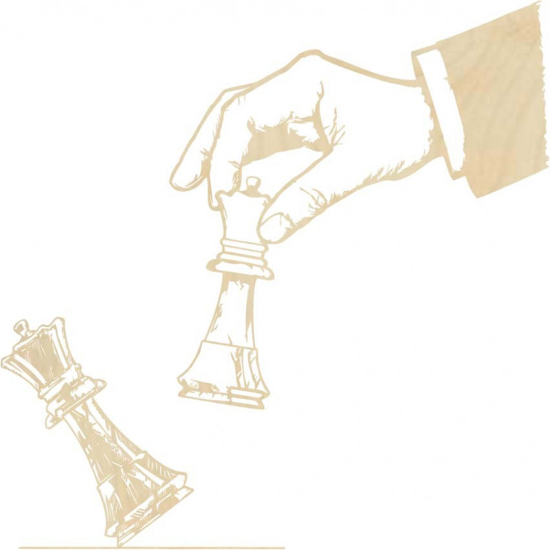 Design elegant în două piese pentru șah -...