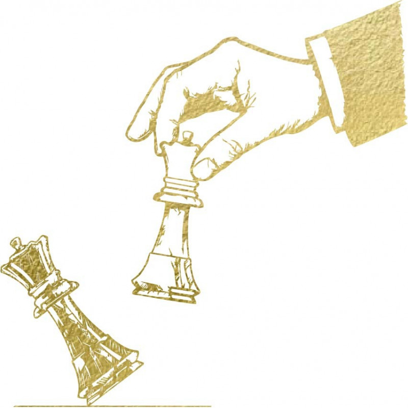 Design elegant în două piese pentru șah -...