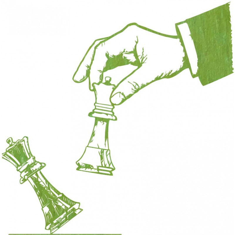 Design elegant în două piese pentru șah -...