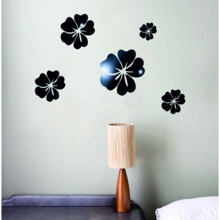 Oglinzi decorative. Autocolante oglindă pentru perete, ca imagine sau decor, autocolant acrilic 3D