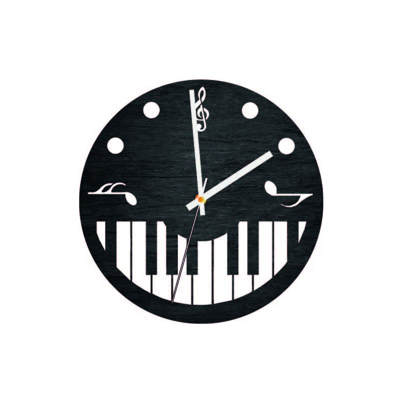 Wall Clock partitura si pian - HORTO