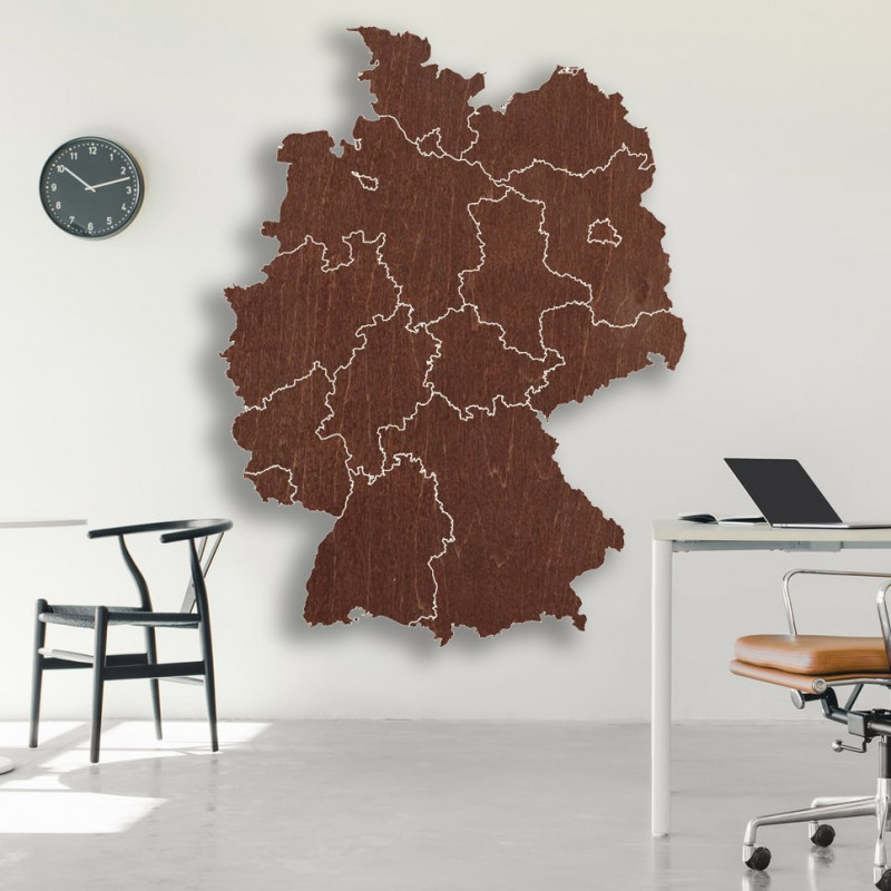 Hărțile din lemn sunt o decorațiune modernă excelentă pentru apartamentul tău și, de asemenea, o alegere ideală ca și cadou pent