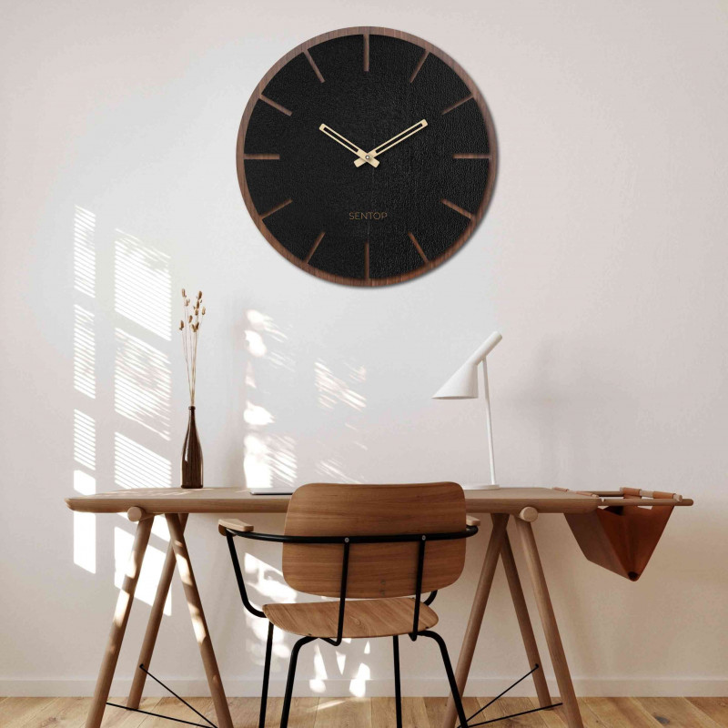 Ceas de perete din lemn - Sentop | HDFK026 |...