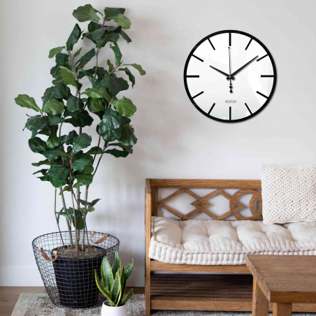 Ceas de perete din plexiglas - Sentop | X0105 | strat dublu