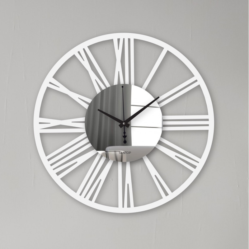 Ceas de perete din plexiglas - Sentop | X0107 | strat dublu