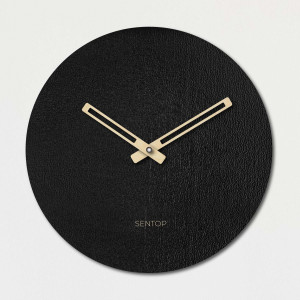 Ceas de perete minimalist - Cercul Sentop | HDFK037 | de lemn