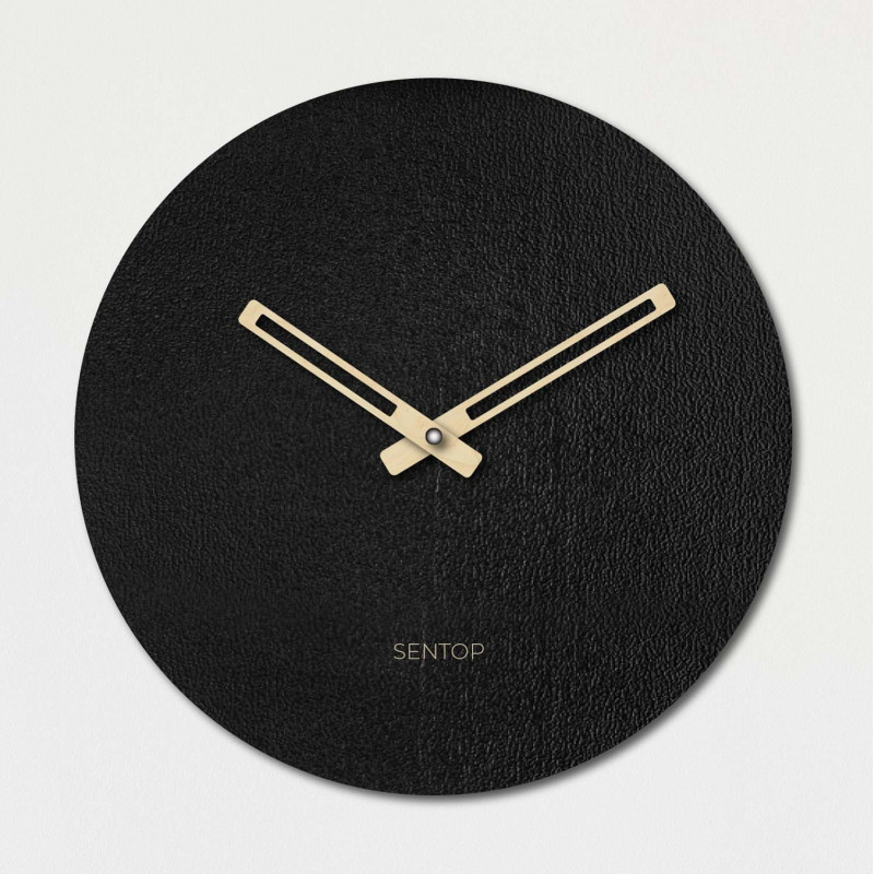 Ceas de perete minimalist - Cercul Sentop | HDFK037 | de lemn