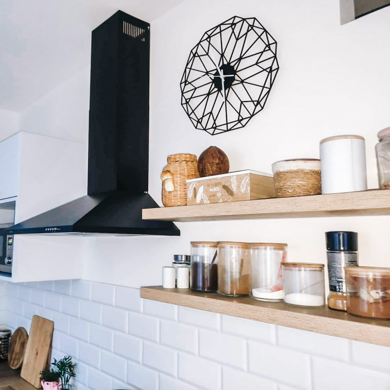 Sentop - Ceas de perete MDF pentru camera de zi...