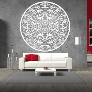 Unique Healing Wooden Mandala - Decoration full of Harmony and Positive Energy I SENTOP HDFK0176