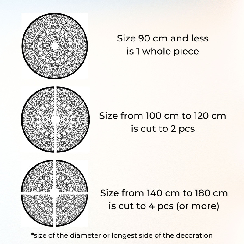 Mandala din lemn pentru perete - Poet