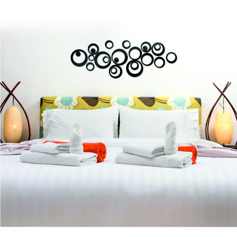 Oglinzi decorative. Autocolante oglindă pentru perete, ca imagine sau decor, autocolant acrilic 3D
