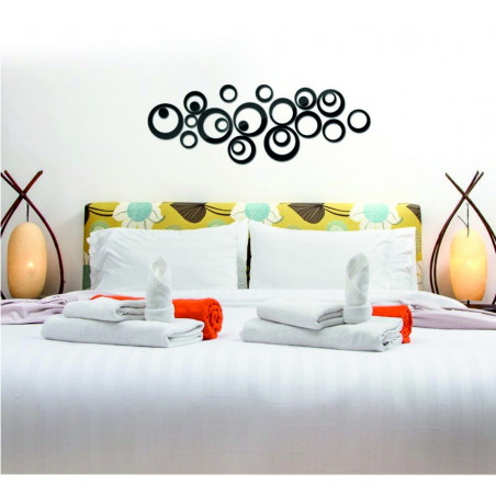 Oglinzi decorative. Autocolante oglinda pe perete ca o imagine sau decor, autocolant 3D acrilic