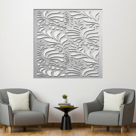 Tablou din lemn sculptat pentru perete - HERBA