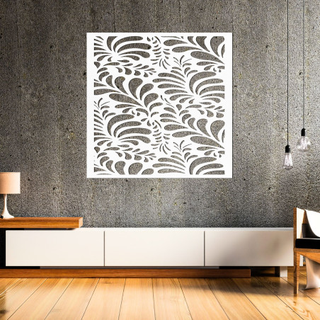 Decor de perete din lemn pătrat - FOLIUM