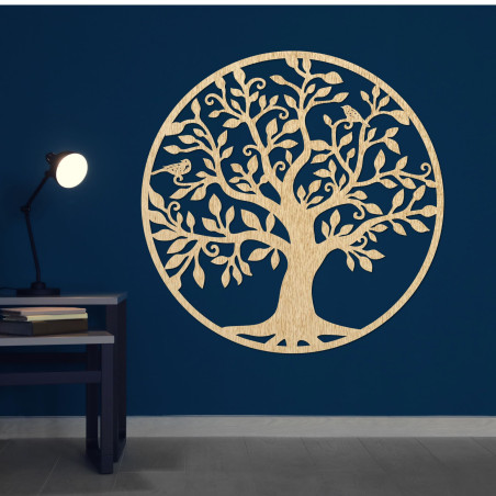 Decorațiune din lemn pentru pomul vieții