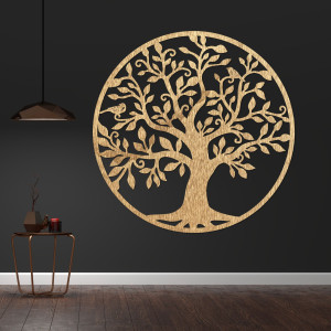 Decor din lemn copac de viață 2