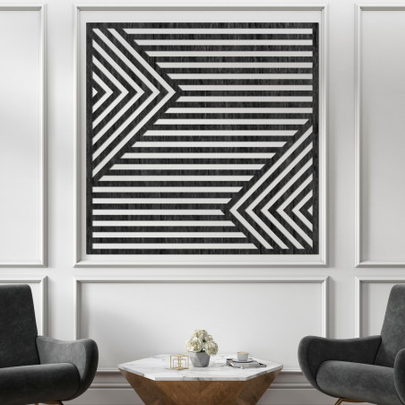 Imaginea pătrată este întruchiparea purității și armoniei liniilor geometrice.